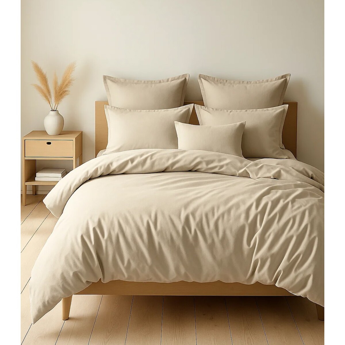 Drap Housse - Bonnet 35cm 100% Coton 57fils Grege