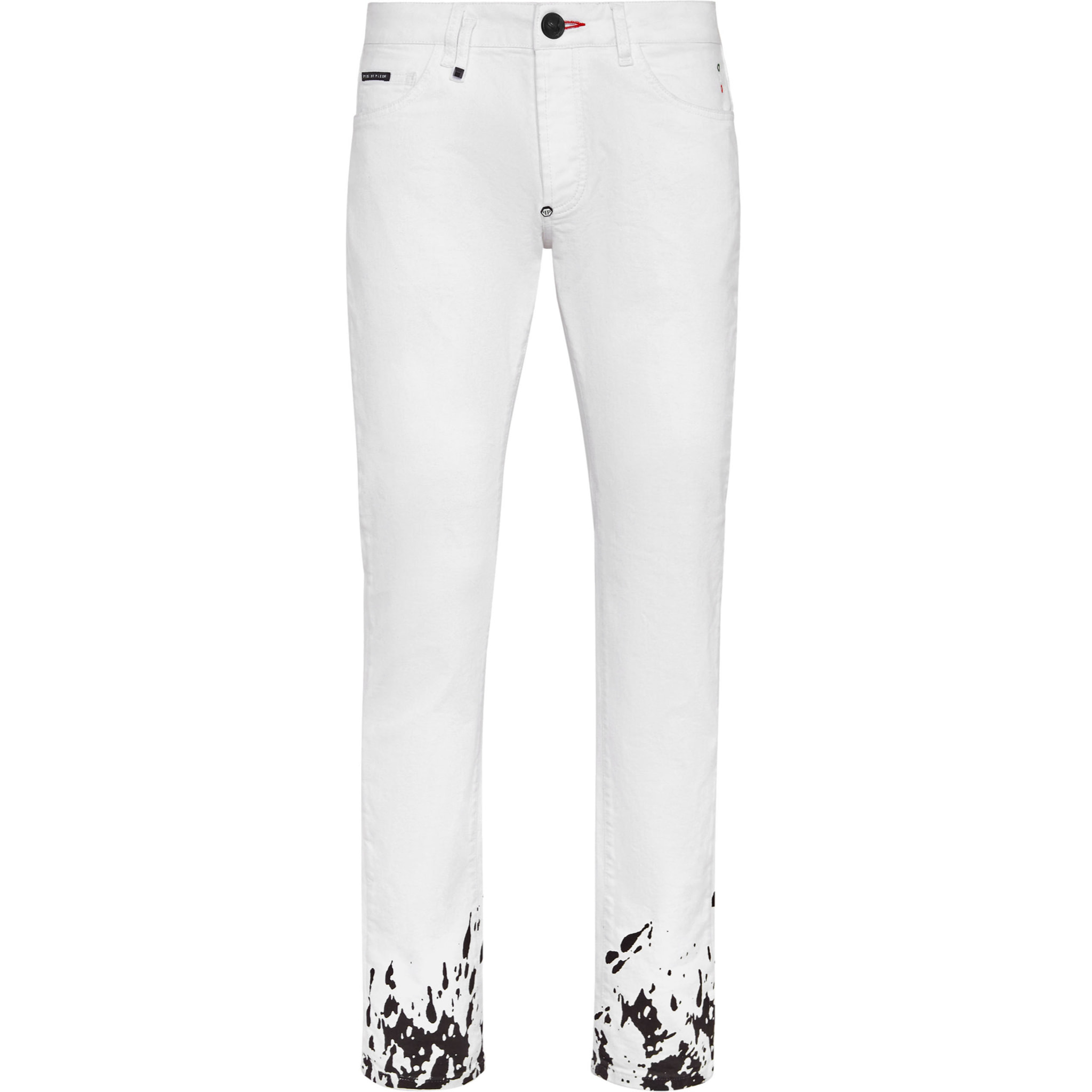 PHILIPP PLEIN Vaqueros de corte recto TATTOO