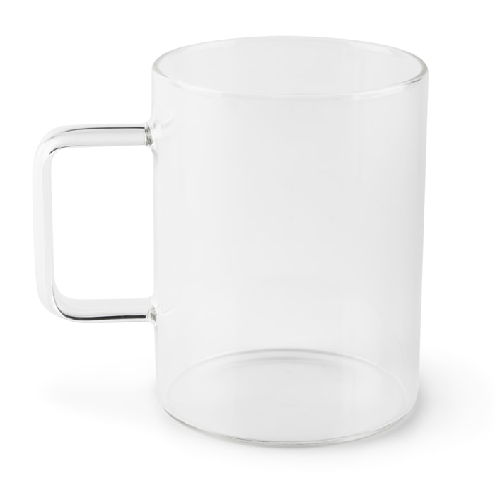 Set de 6 Mugs Excelsa – Essential, Verre Transparent