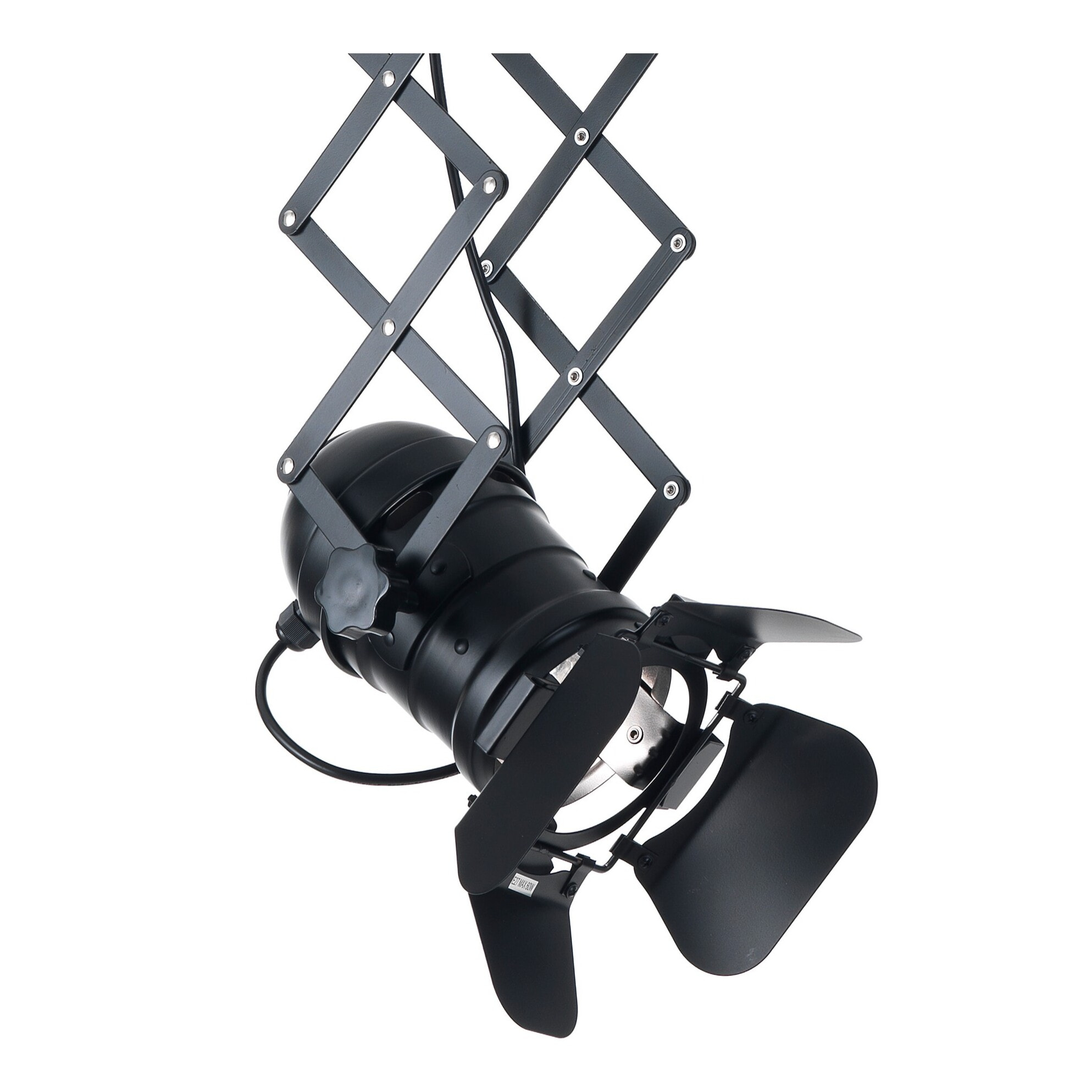 Suspension extensible Tomasucci EXTENSION, en acier et aluminium, noir