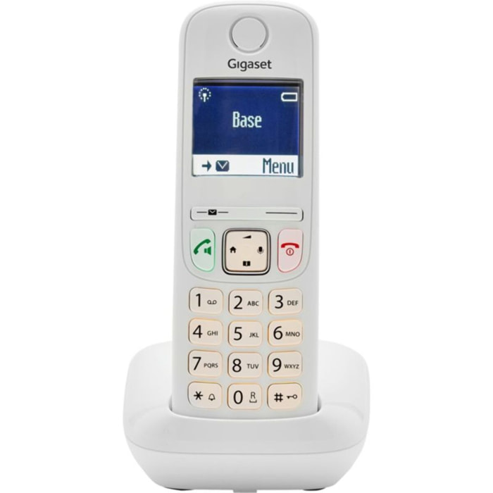 Téléphone sans fil GIGASET AS690 Blanc