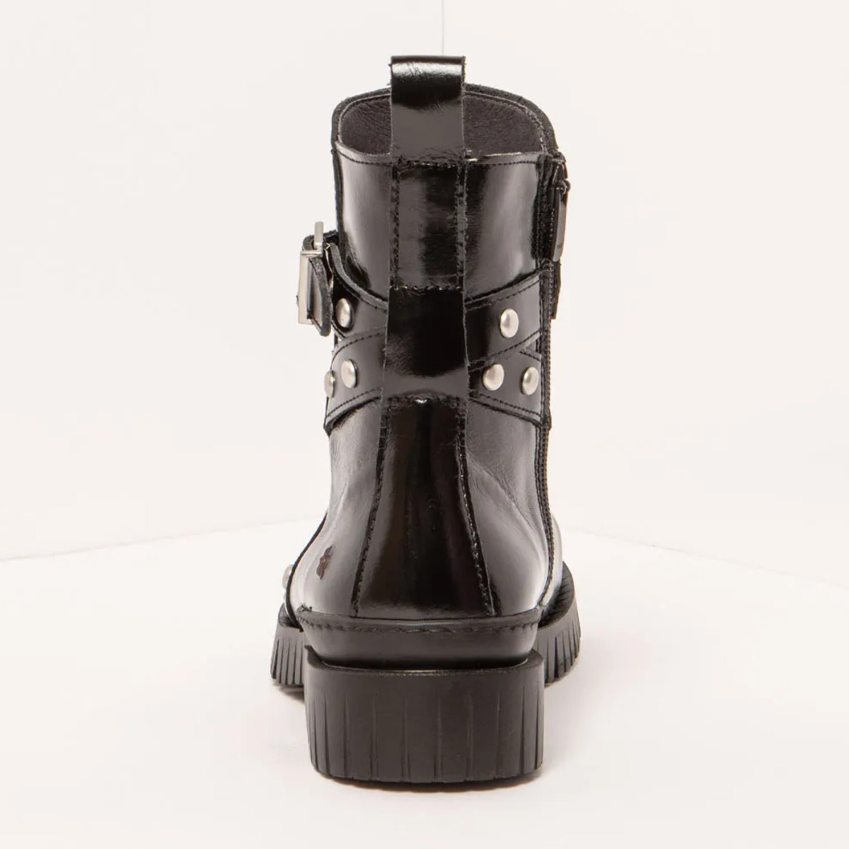 Botines 1837S NAPPA SHINNY BLACK/OXFORD color Black