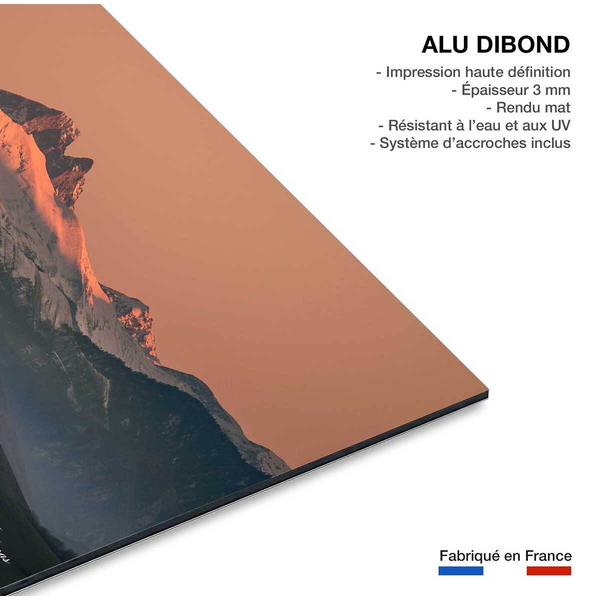 Tableau pic du midi d'ossau Tableau alu Dibond