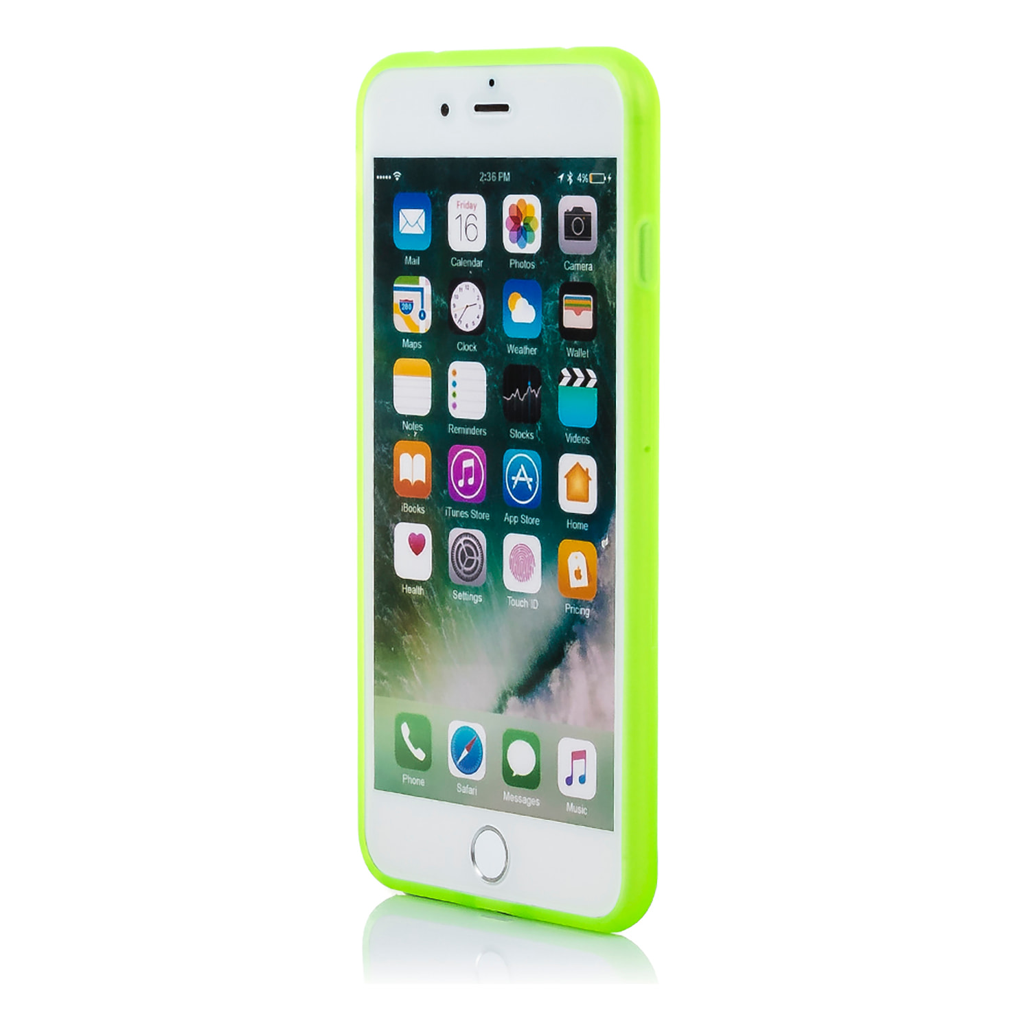 DAM CUSTODIA IN TPU TRASPARENTE PER IP7 PLUS / 8 PLUS 815 Cm. Colore verde