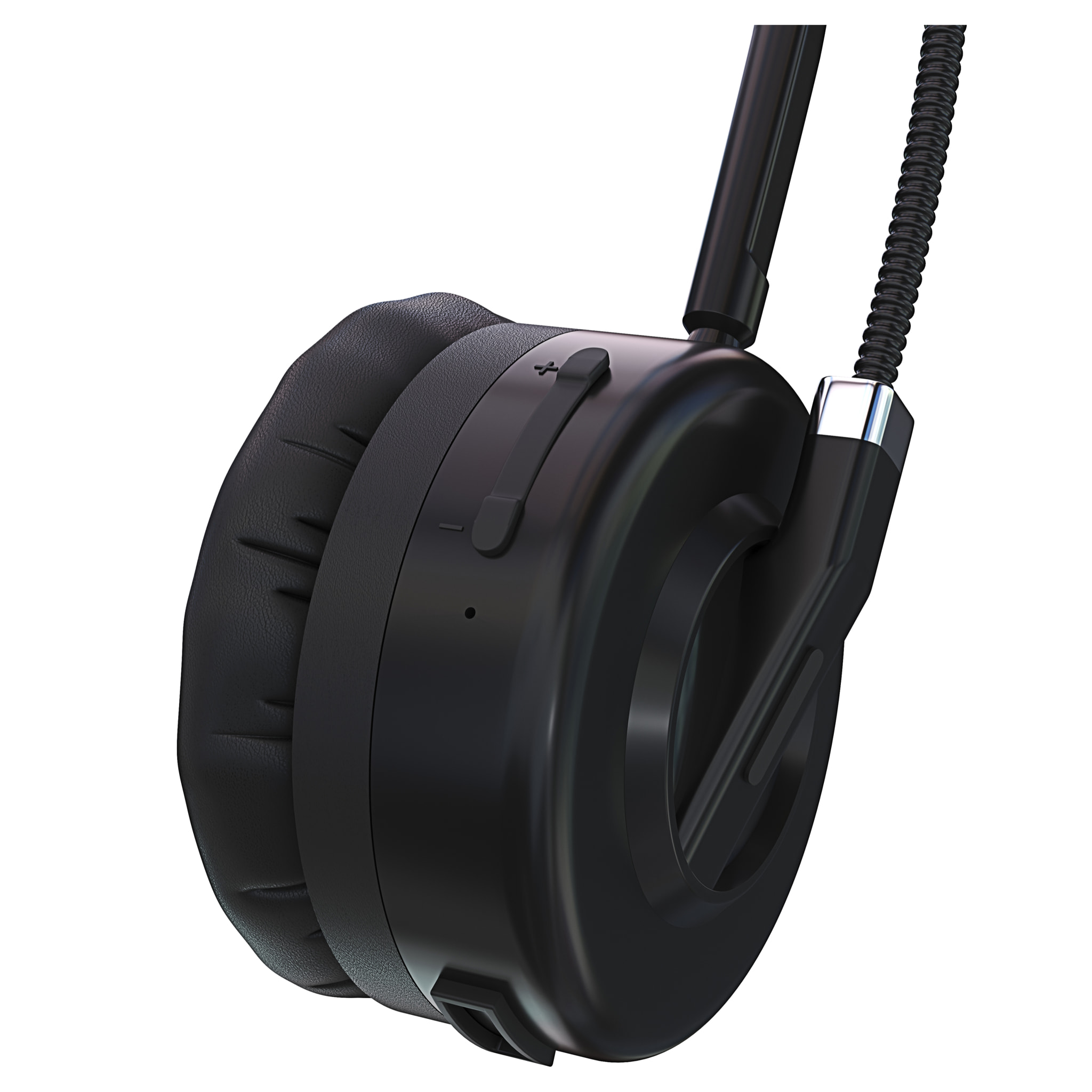 Cuffie Bluetooth 5.0 Microfono Direzionale Stazione Ricarica Cancellazione Rumore Batteria Lunga Durata Wireless PC Videochiamata Call Center Ufficio