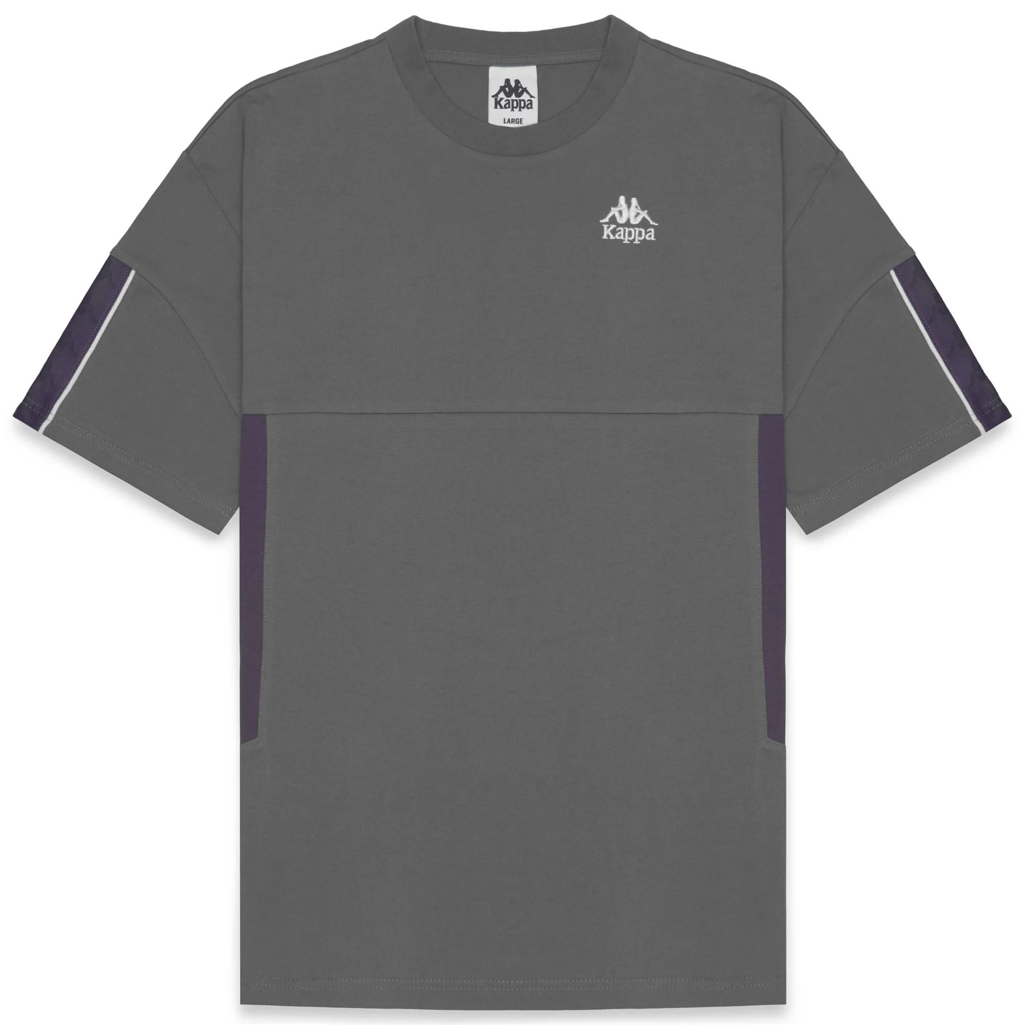 Kappa - T-Shirts & Top Uomo Grigio - 222 Banda Omri