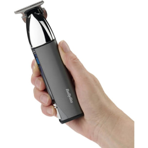Tondeuse barbe BABYLISS Super-X Metal Series T996E, 13 hauteurs de coupe, précision 0,2 mm, autonomie 300 mn