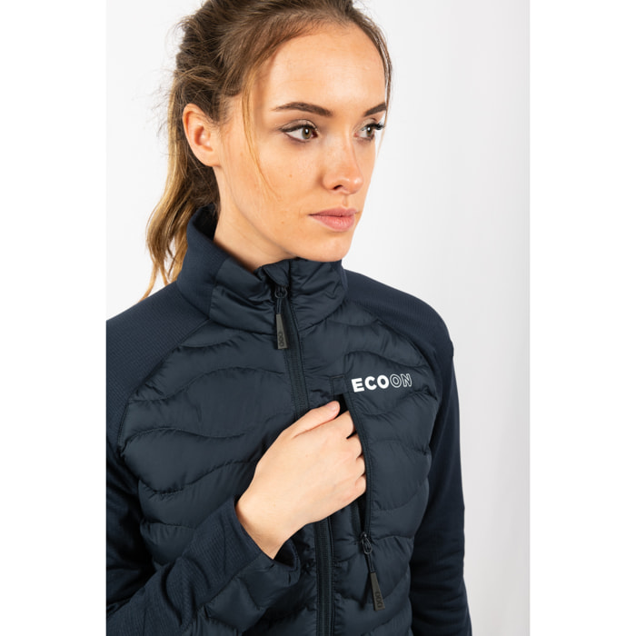 Chaqueta ECOActive Hybrid Insulated Jacket Women dela marca ECOON - Azul