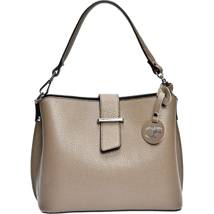 Borsa a mano Carla Ferreri Beige