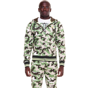 Felpe da uomo camou Bold Colour