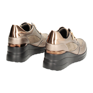 Sneakers bronzo