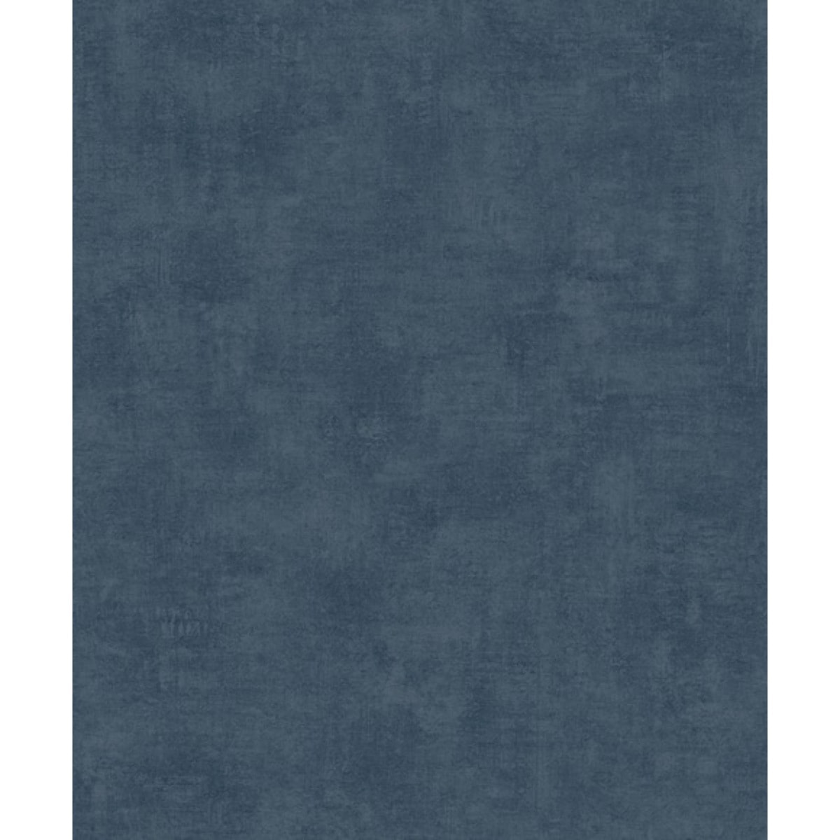 Papier peint uni effet toile lin bleu marine