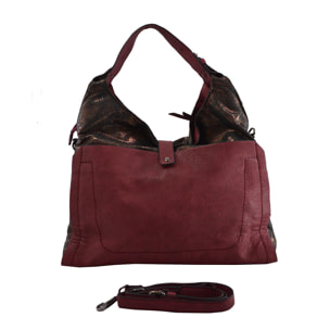 Lookat Borsa A Tracolla Bordeaux