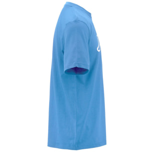 Kappa - Camisetas y tops Hombre Azul - Logo Amberis Dk
