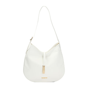 Bolso hobo de hombro blanco