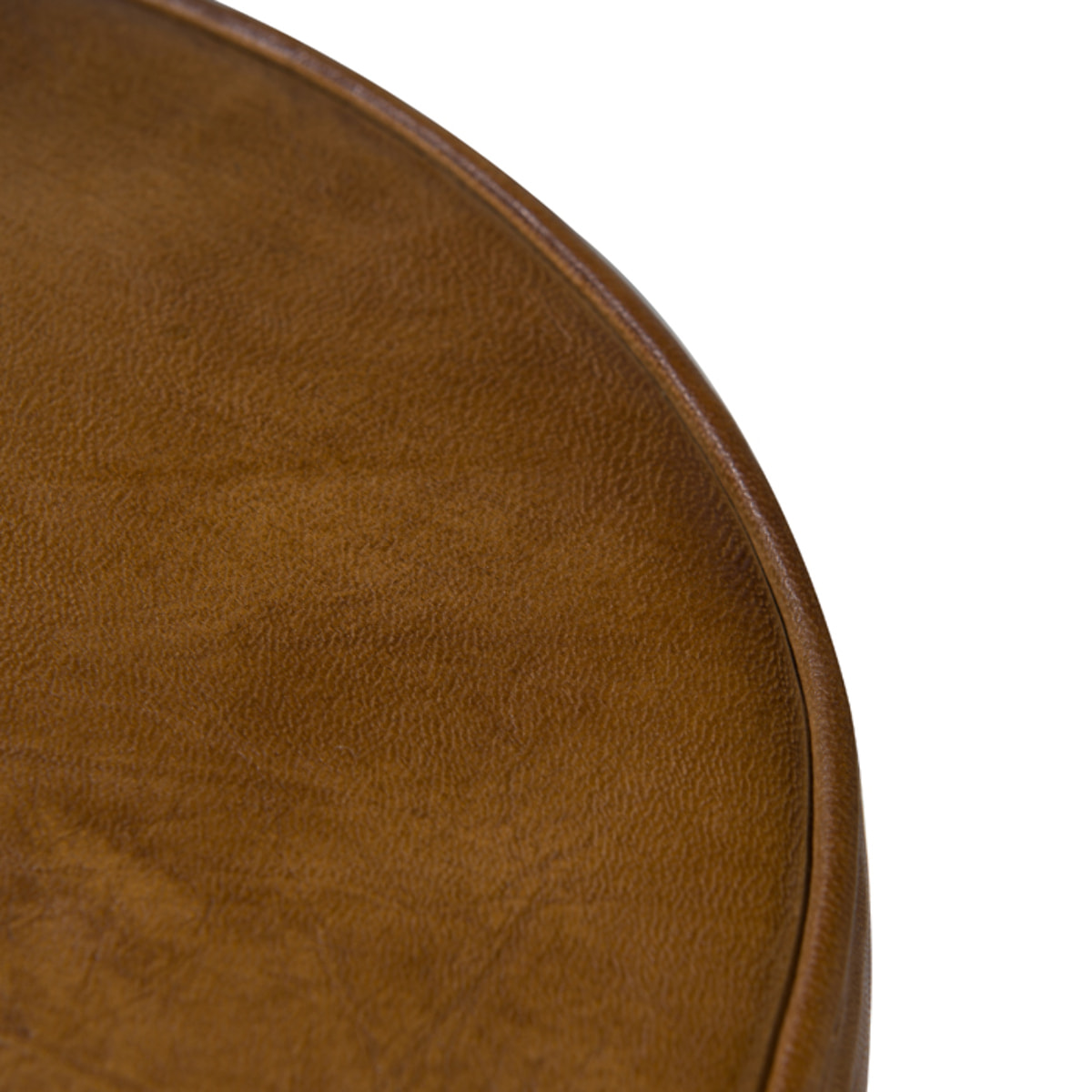 Chaise de bar 76 cm en cuir avec dossier - Phoenix