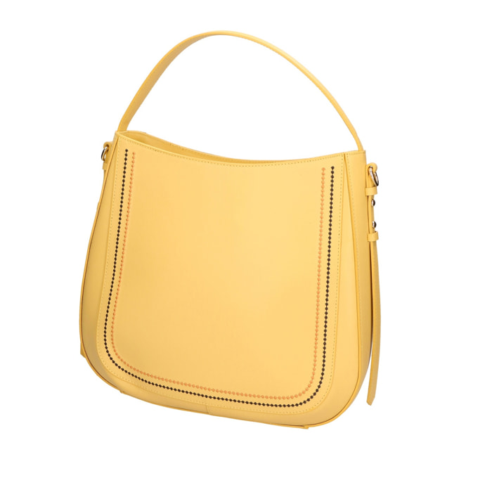 Borsa a mano da donna - Modello Gisella - Vera pelle - 31.0 x 35.0 x 11.0 cm