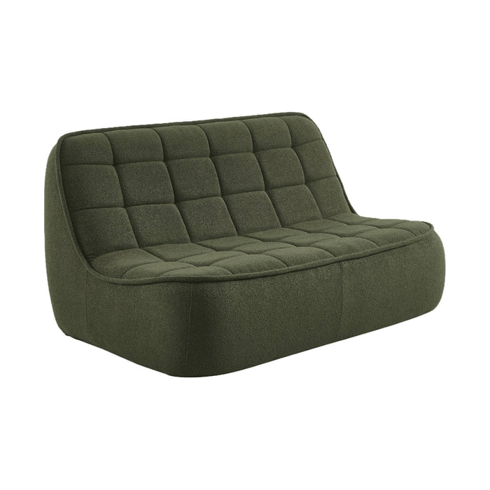 Chauffeuse bouclette texturée 2 places BONI