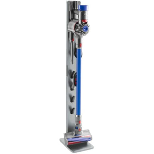 Support de rangement XAVAX Mural fixation universelle aspirateur balai argent