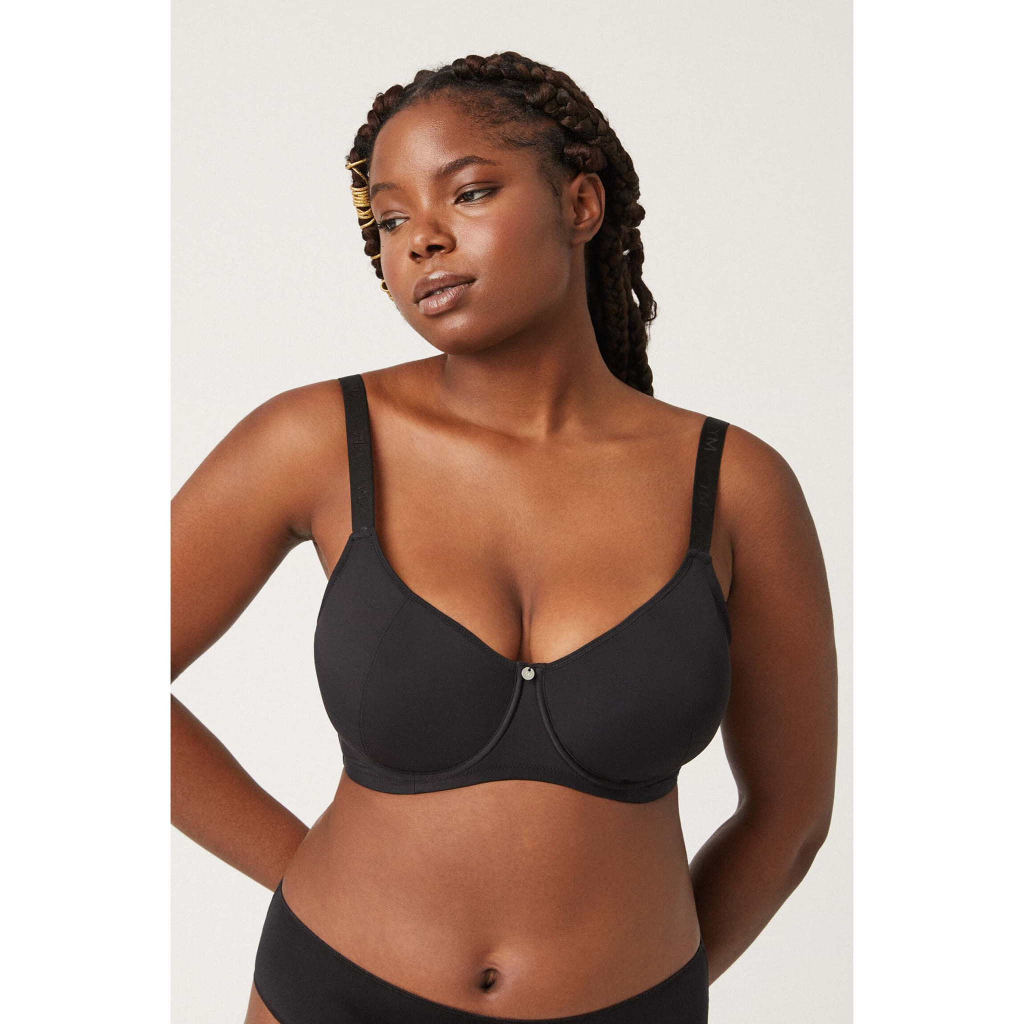 Reggiseno riduttore nero coppe D ed E