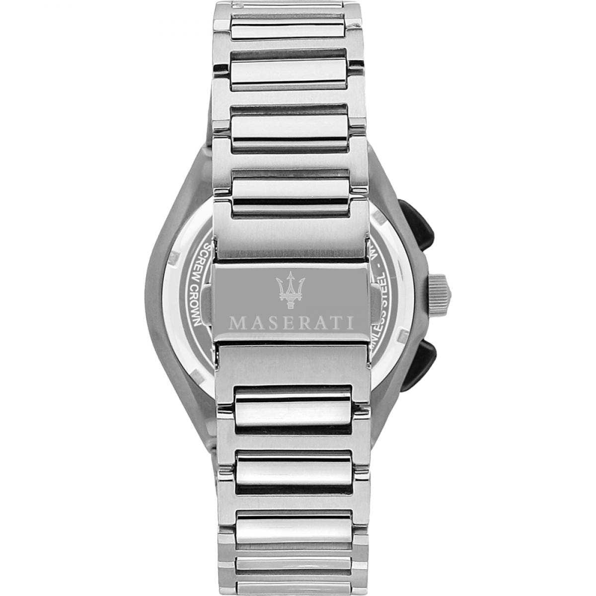 Reloj Maserati R8873639002 Hombre Analogico Cuarzo con Correa de Acero inoxidable