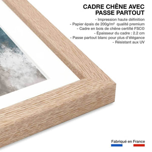 Affiche Arc Alto Affiche + cadre en bois - Chêne
