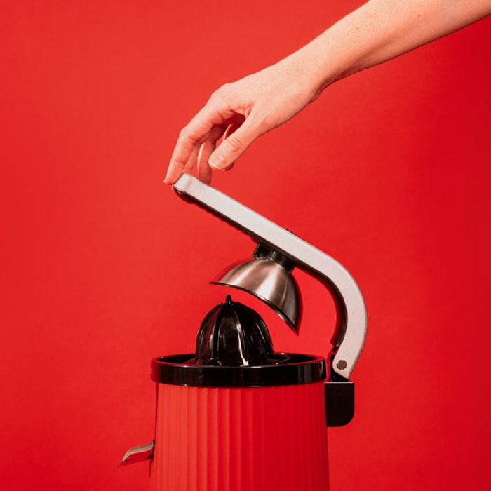 Cecotec Spremiagrumi manuale Xqueeze RetroJuice 600 Red