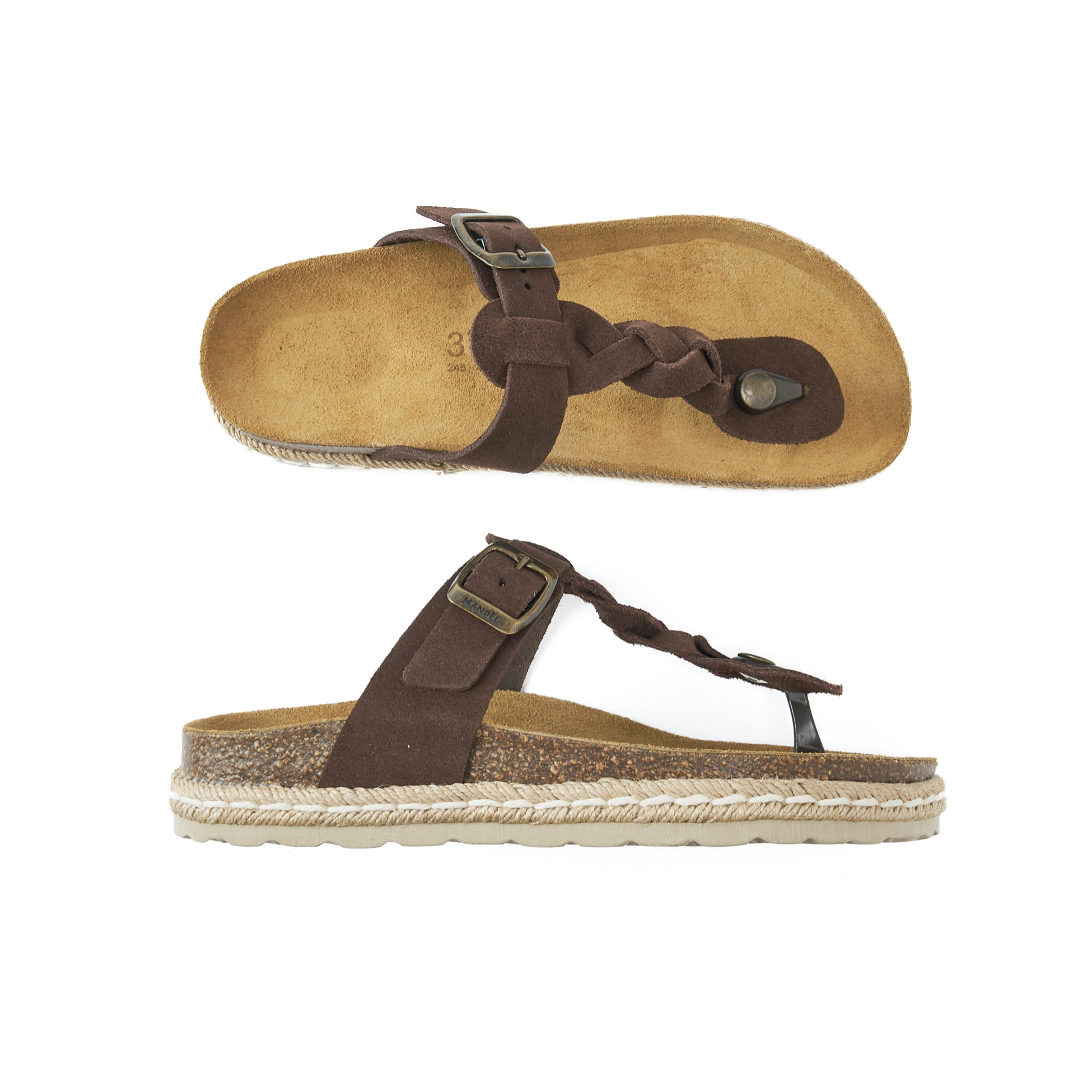 Sandalo Mandèl Marrone