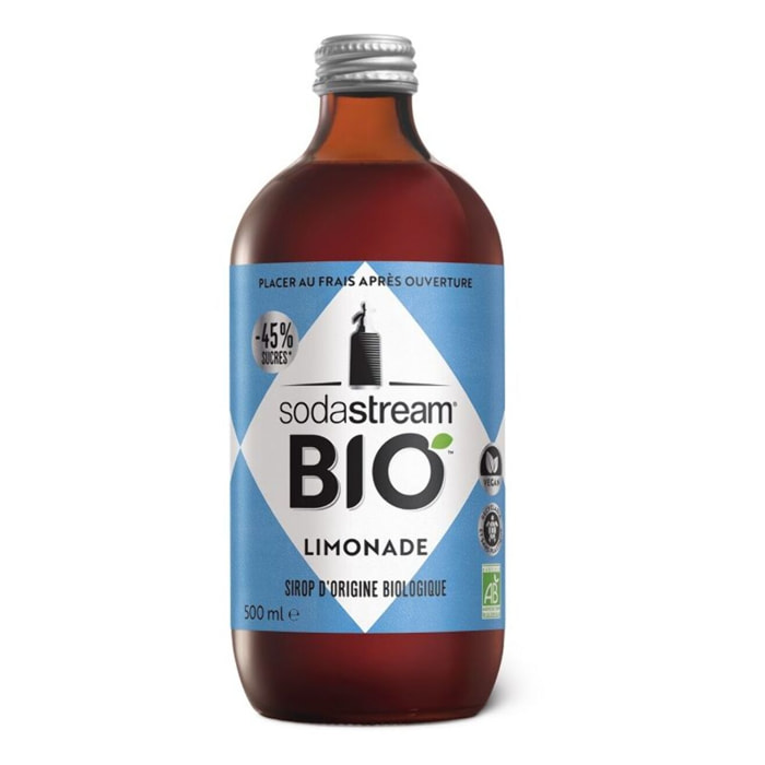 Concentré SODASTREAM Sirop Bio Limonade artisanale 500ml