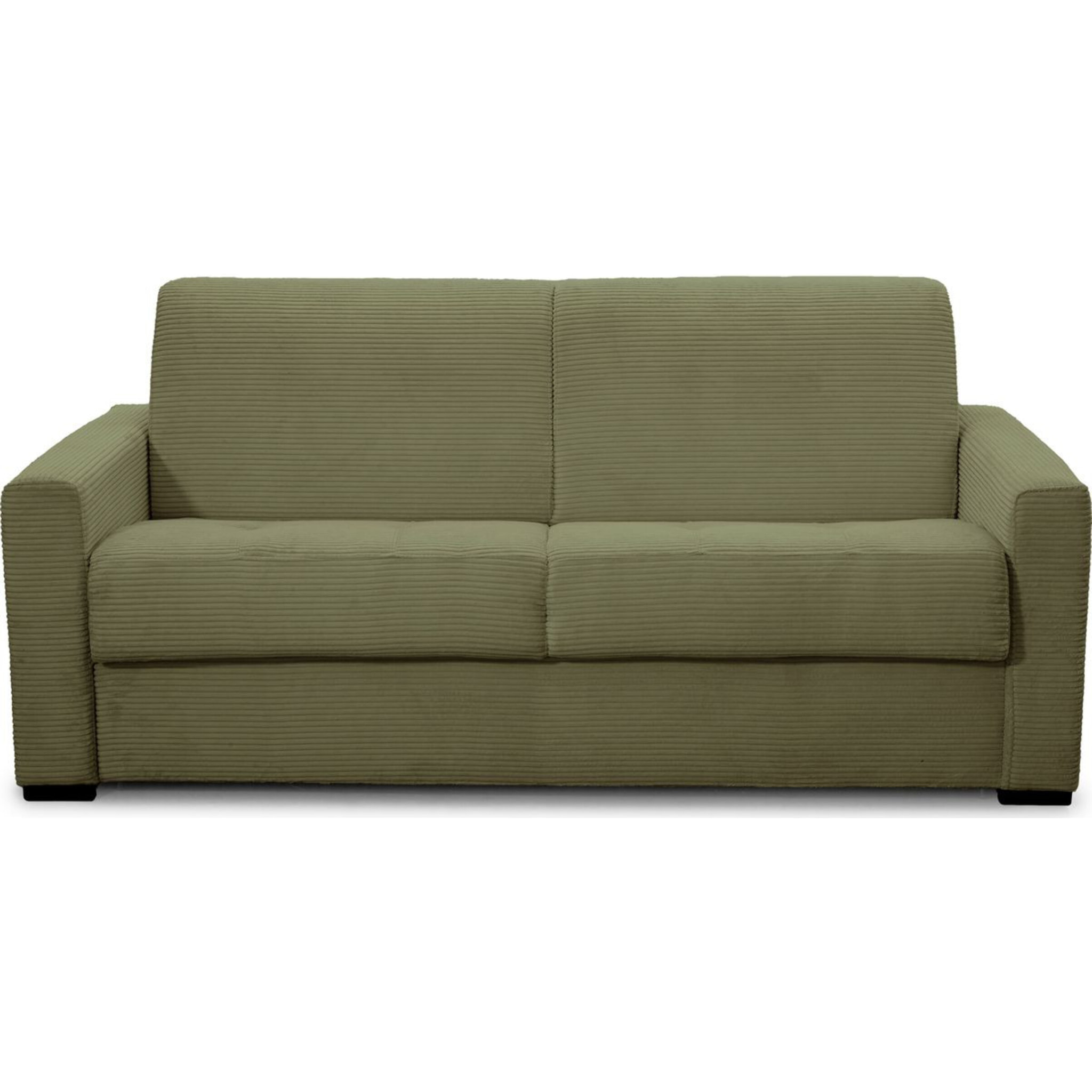 Canapé convertible express 3 places en velours côtelé - PALOMA