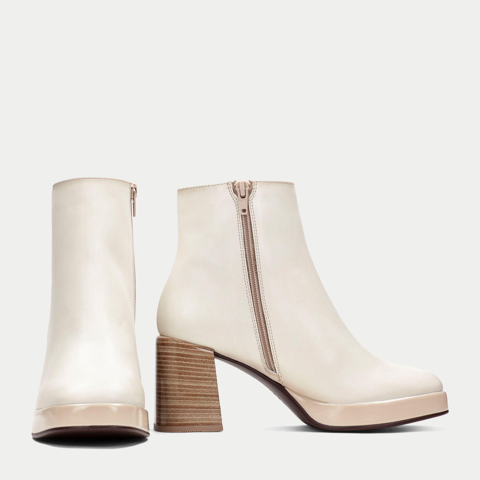 Botin Tokio Vainilla 7 cm