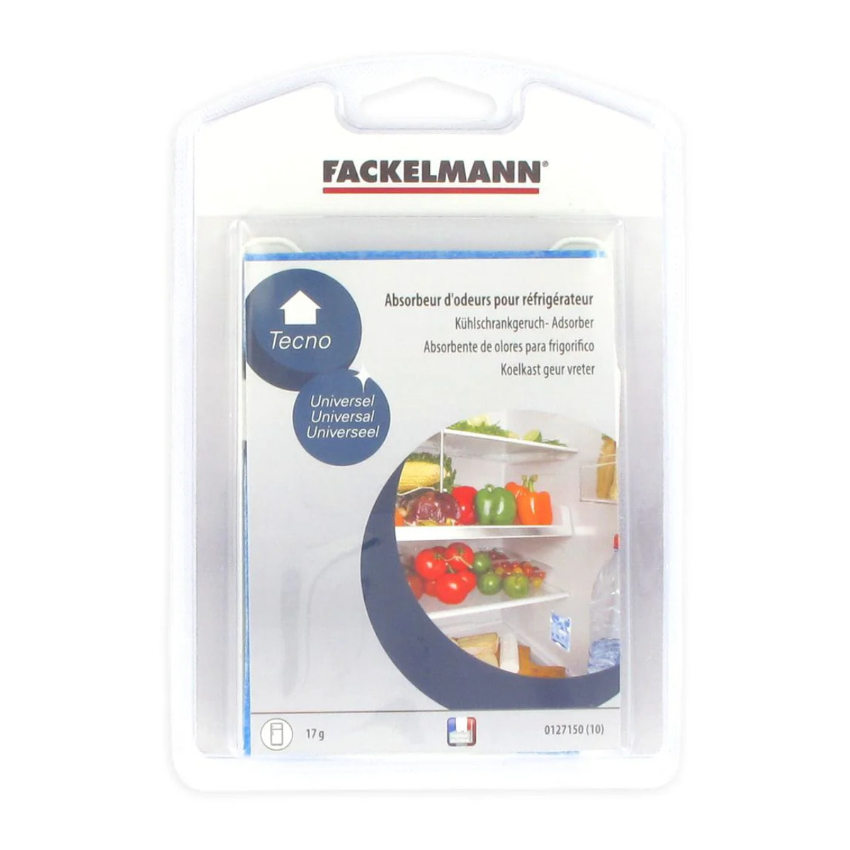 Absorbeur d'odeurs pour réfrigérateur au charbon actif Fackelmann