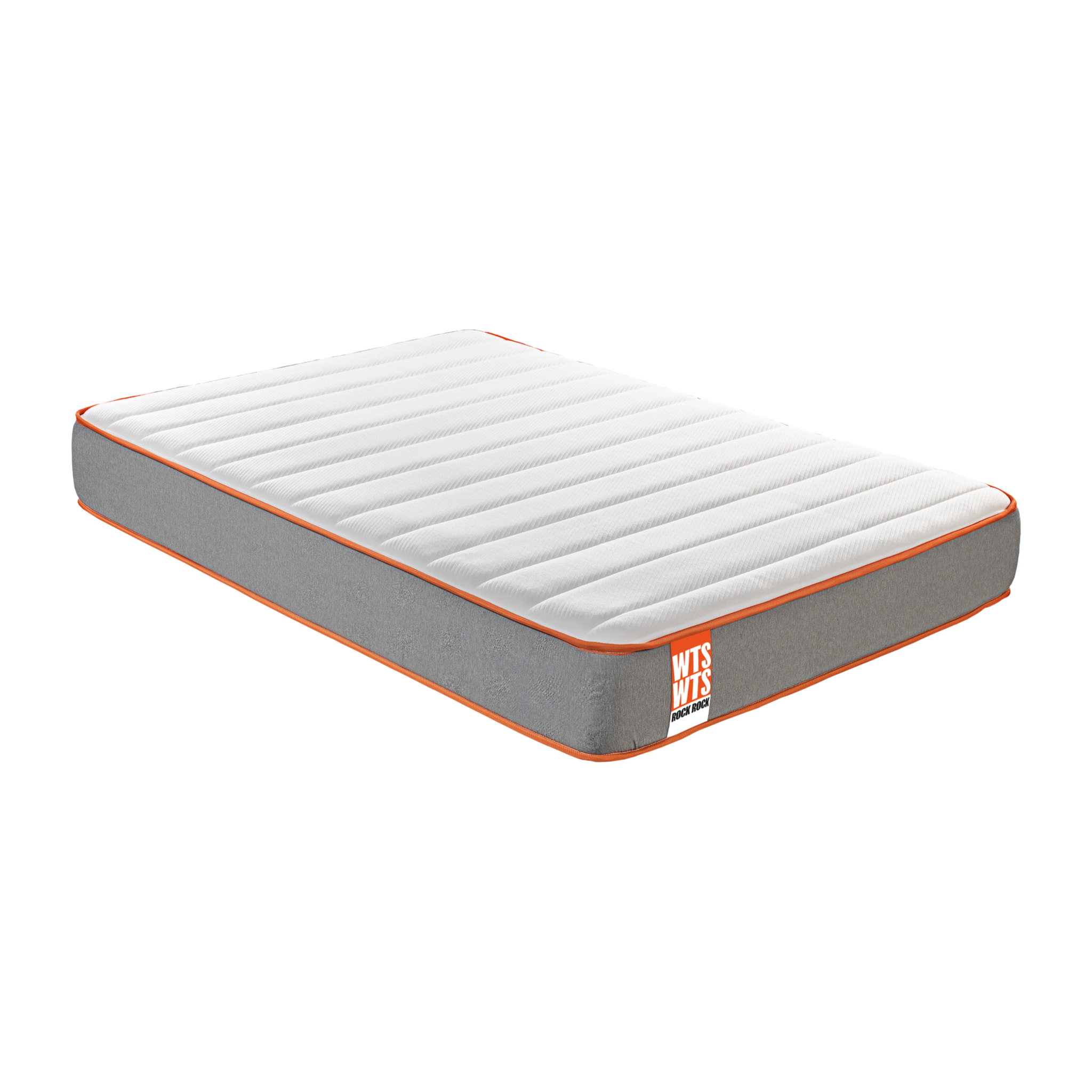 Colchón Sostenible HR Viscoelástico Soja Natural + Canapé Abatible Gran Capacidad Blanco Entrega, Montaje y Retirada usado incluido Pack ROCK · WHAT THE SLEEP