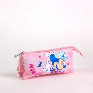 Estuche Portatodo 3 Compartimentos Minnie