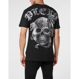 PHILIPP PLEIN T-Shirt Round Neck SKULL