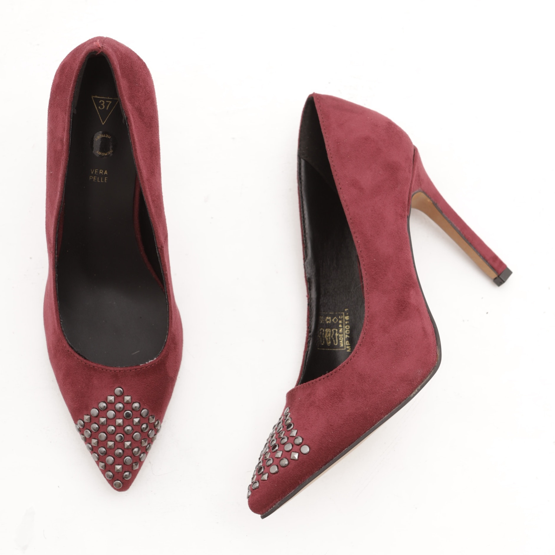 DECOLLETE' ALTA BORCHIE BORDEAUX