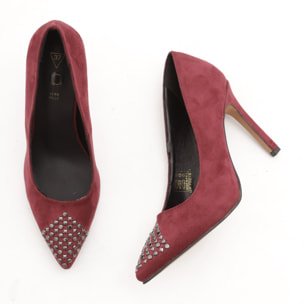 DECOLLETE' ALTA BORCHIE BORDEAUX