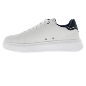 Armata di Mare Scarpe Uomo Court Maxi Sneakers Casual con Soletta Rimovibile in Memory Foam AMU S24M540 Off White Navy