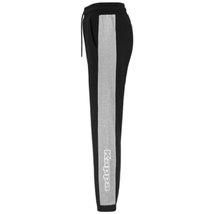 Kappa - Pantalones Mujer Negro - LOGO FESIA
