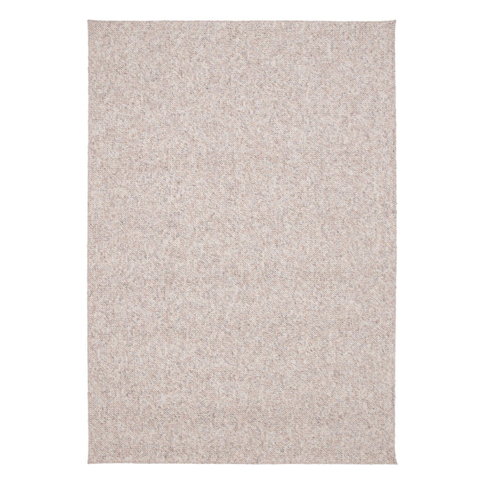 Tapis intérieur bouclette gris clair effet chiné 120x170cm