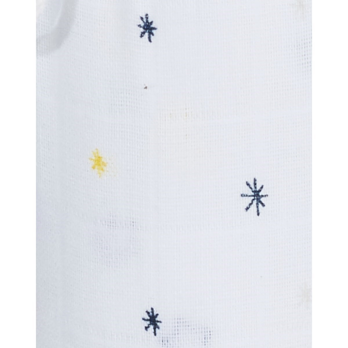 Lot de 2 draps housse bébé en coton bio blanc