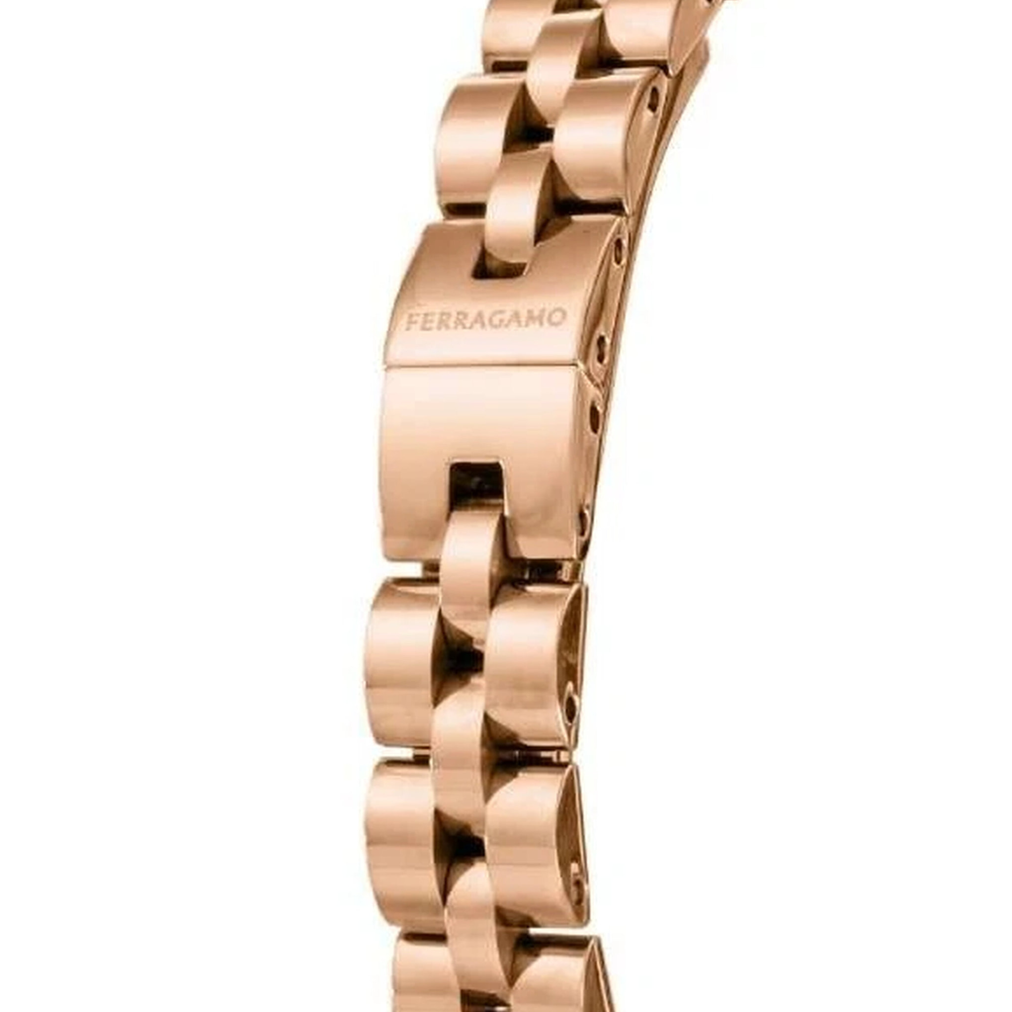 Ferragamo Orologio Analogico Al Quarzo Gancini Twisted