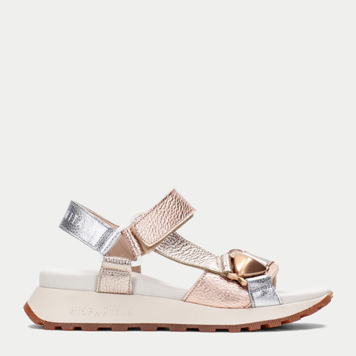 Sandalia Sport Maui Metalizados 4,5 cm