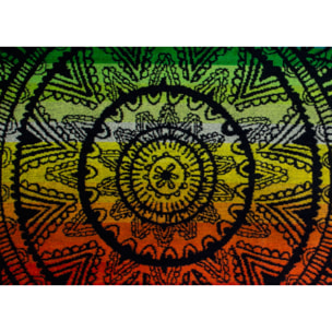 Telo Mare Spugna Jacquard Spiaggia Disegno Dehli