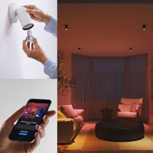Pack PHILIPS HUE Essential- 3/GU10 White&Color Ambiance