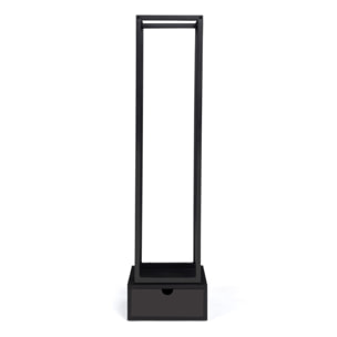 Range bûches vertical avec tiroir 125 cm