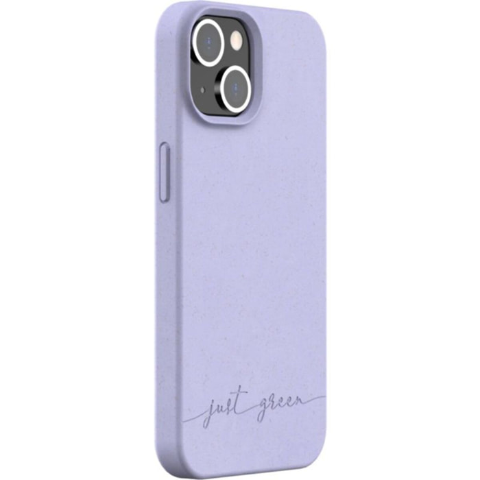 Coque JUST GREEN iPhone 14 Bio Lavande