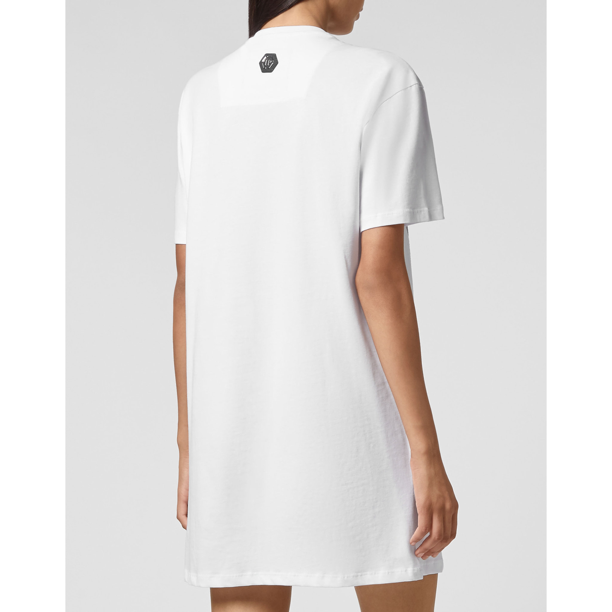 PHILIPP PLEIN Camiseta Vestido Corto SKULL