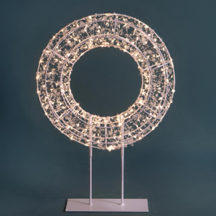 Corona natalizia - Pezzi 1 - 45xH60x13cm - Bianchi Dino SpA