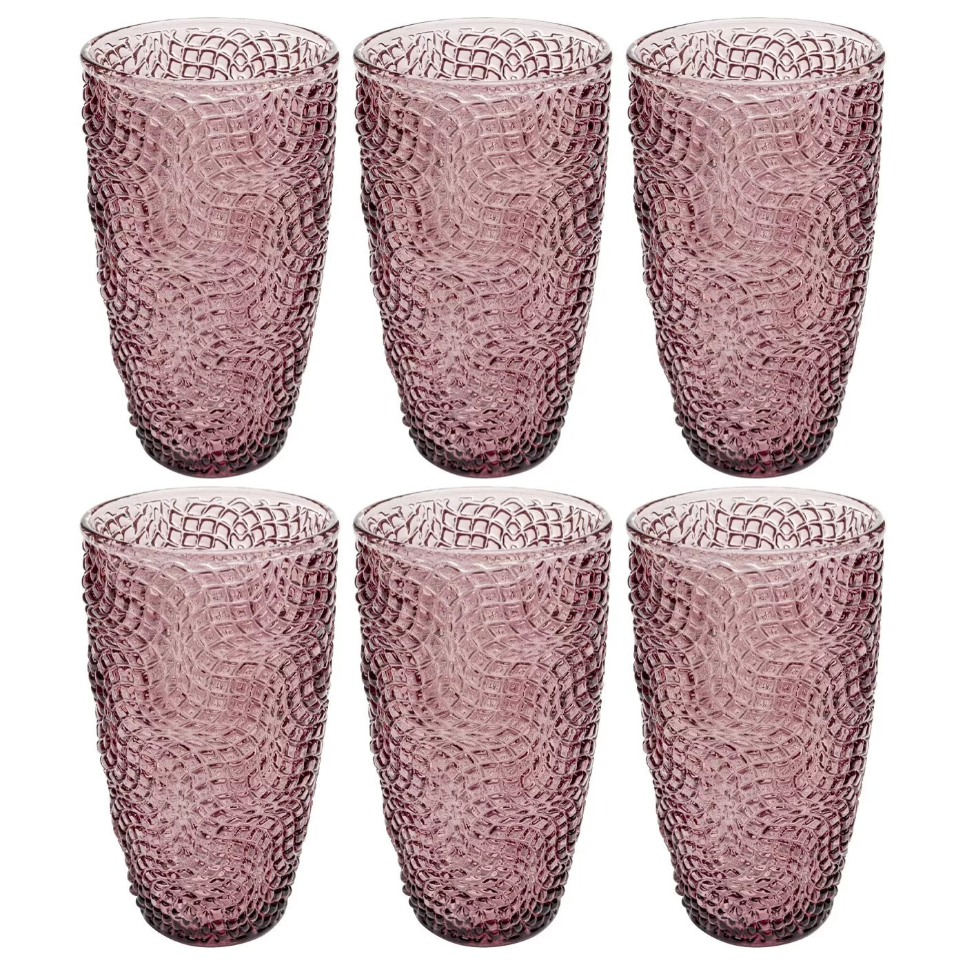 Verres hauts Amara set de 6 Kare Design